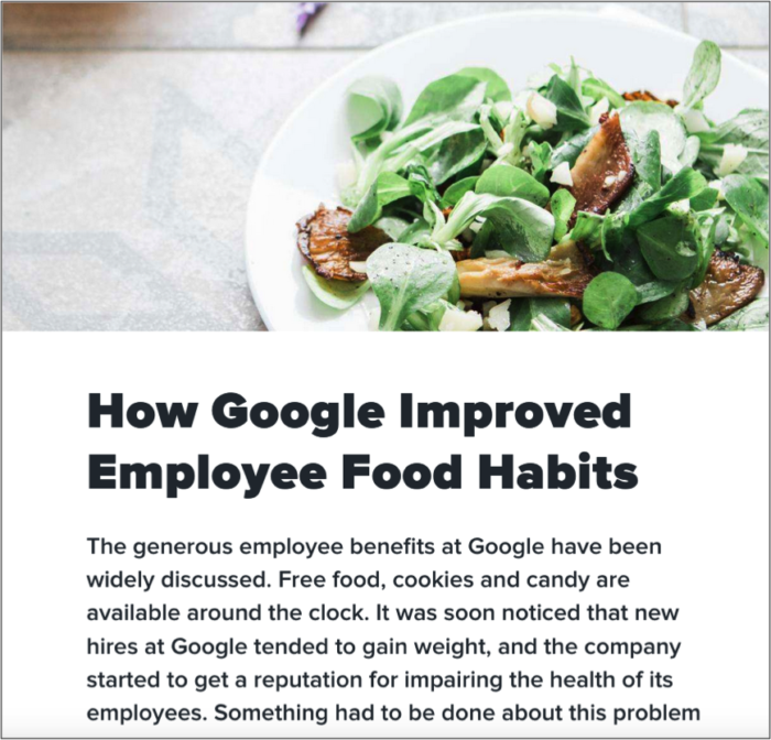 Google And Food